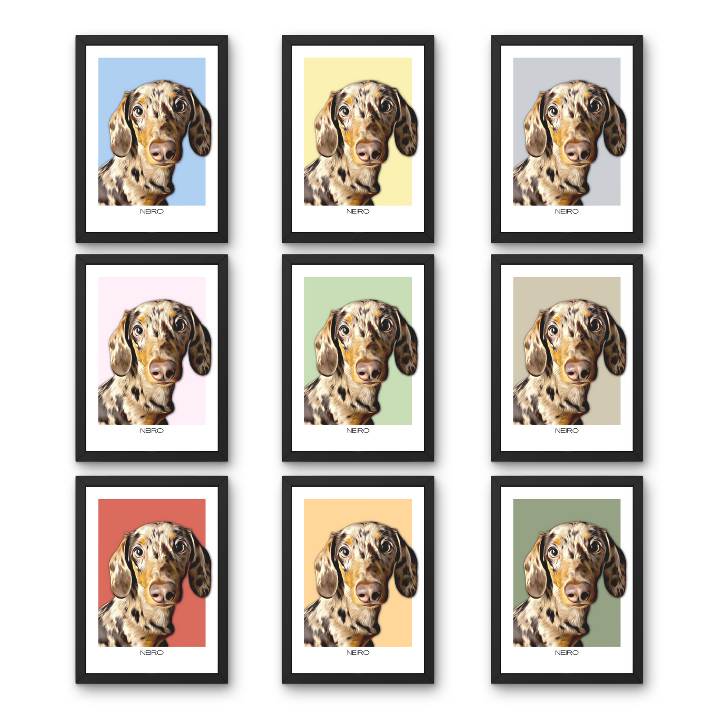 Personalised Pet Pawtrait