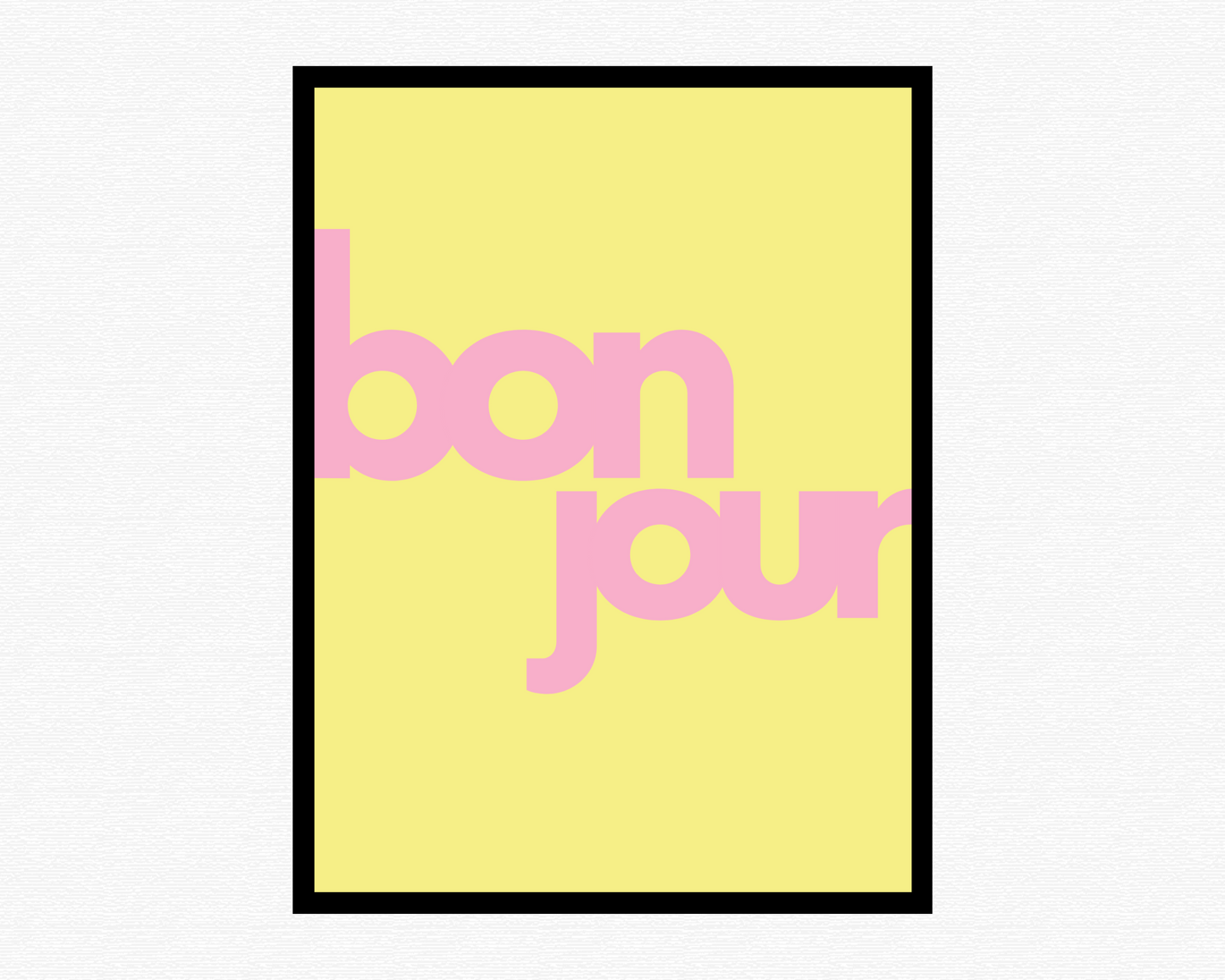 Bonjour